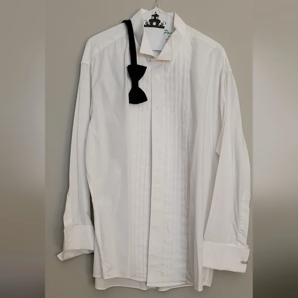 White Tuxedo Shirt - Picture 1 of 6